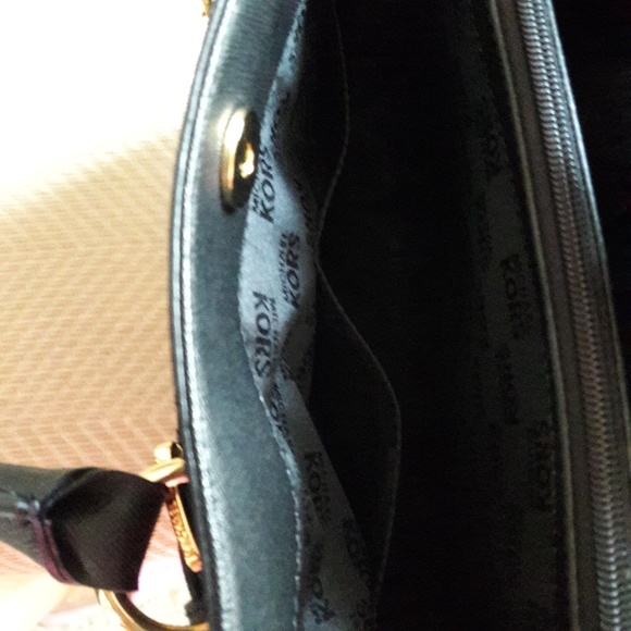 NWT MICHAEL KORS HAMILTON LEATHER SATCHEL BAG - Picture 6 of 8